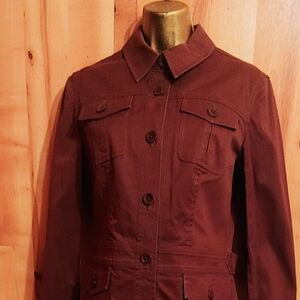 Jones New York Signature Womens M Jacket Top